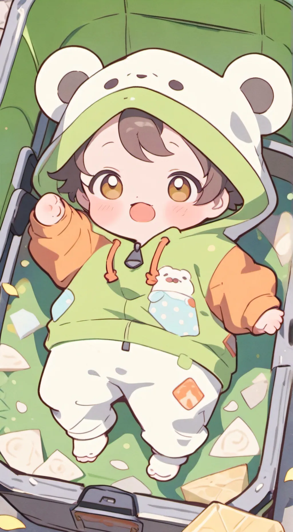 ai character: Theft baby background