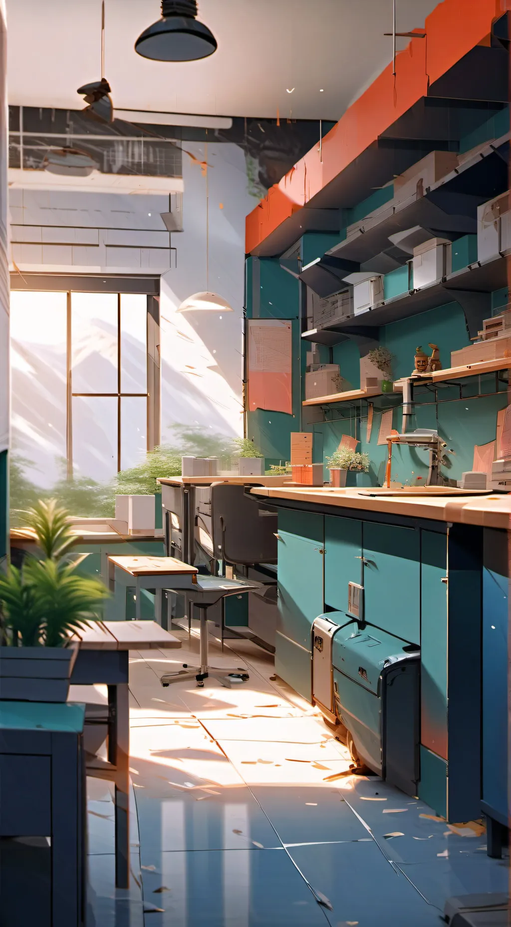 ai character: High school background