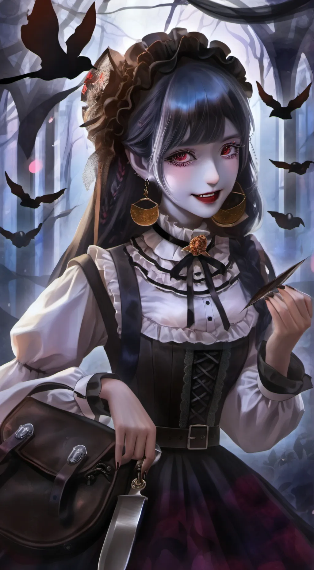 ai character: lily background