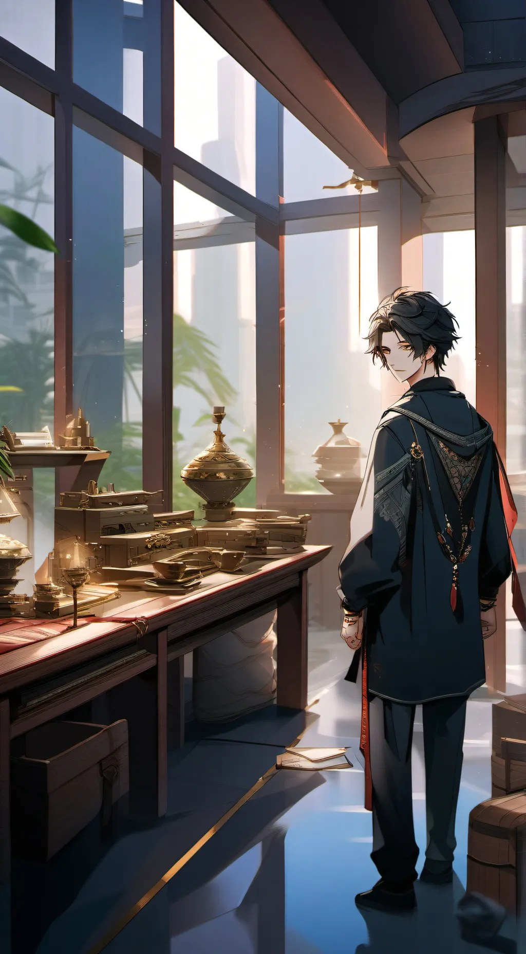 ai character: gojo,geto,Kakashi  background