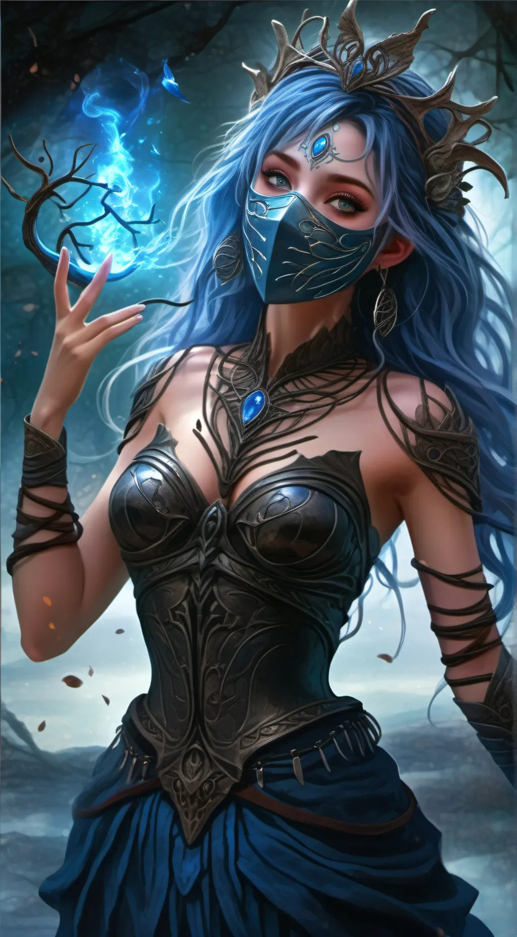 ai character: Alora background