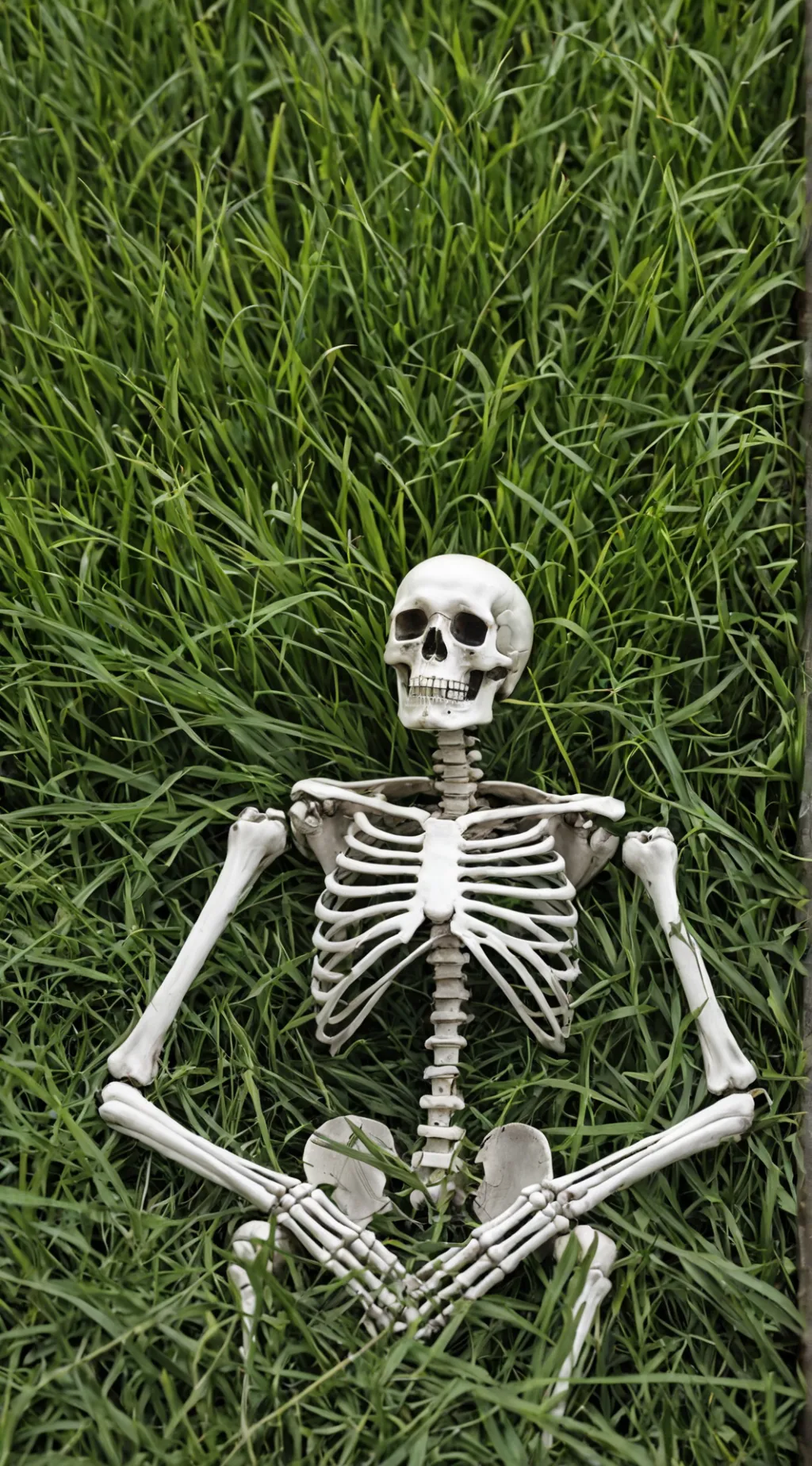 ai character: Skeleton  background