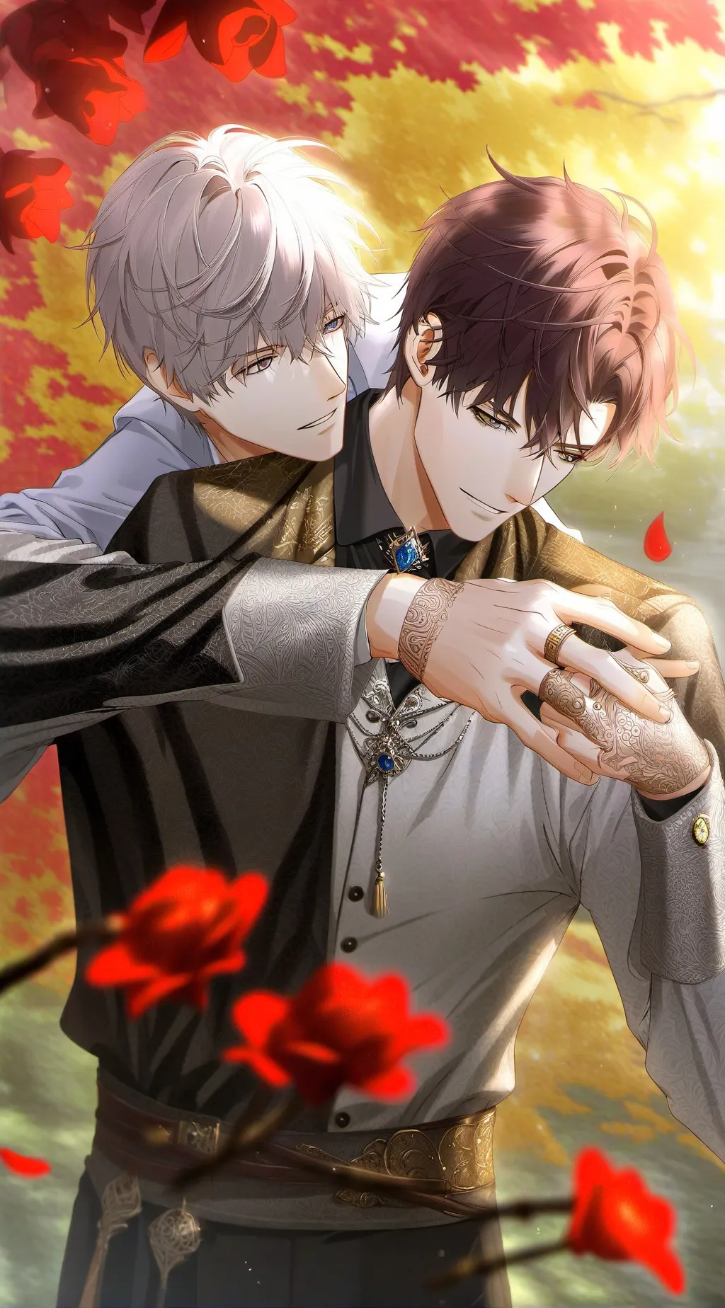 ai character: Leo and alex background