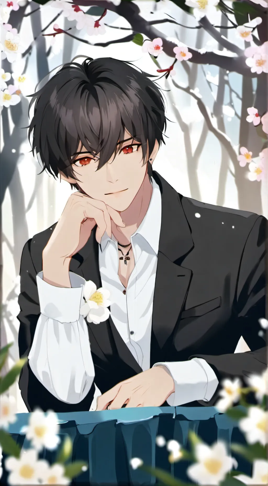 ai character: kaikie flex background