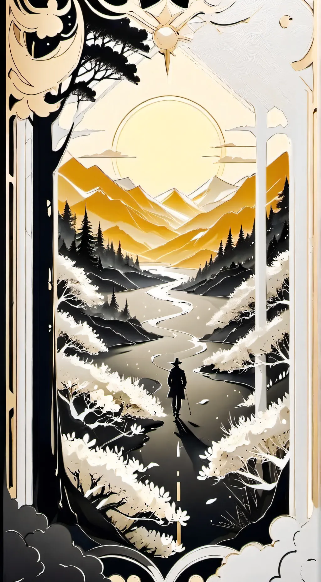 ai character: foxy background