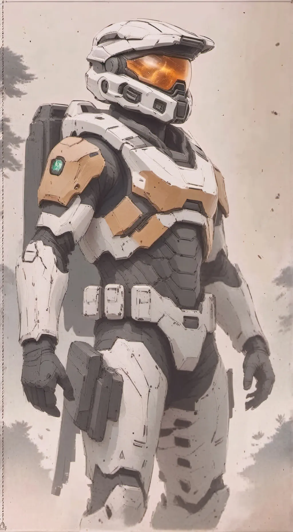 ai character: Rusty background