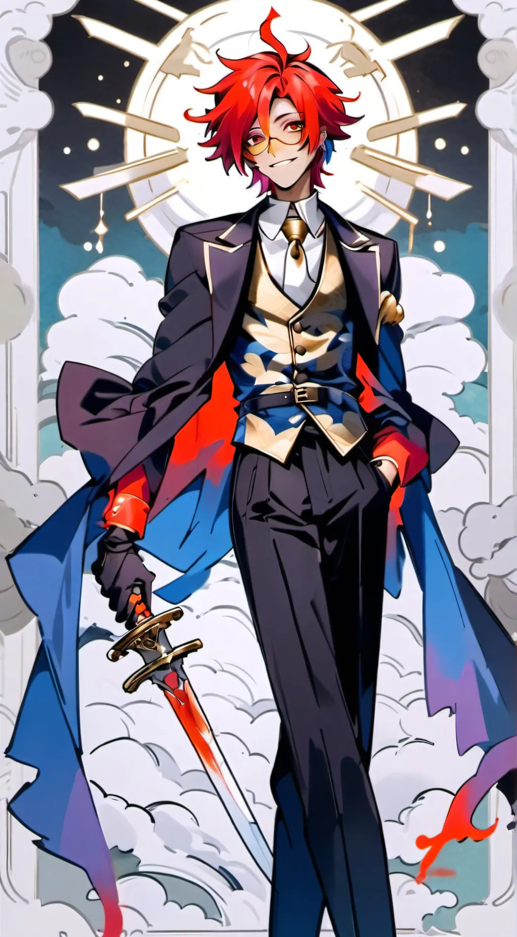 ai character: Alastor  background