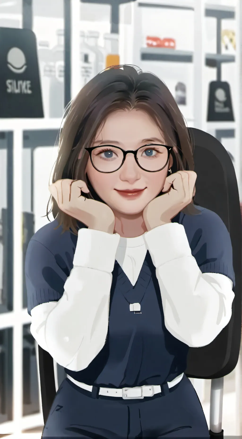 ai character: DS Mental Hospital background