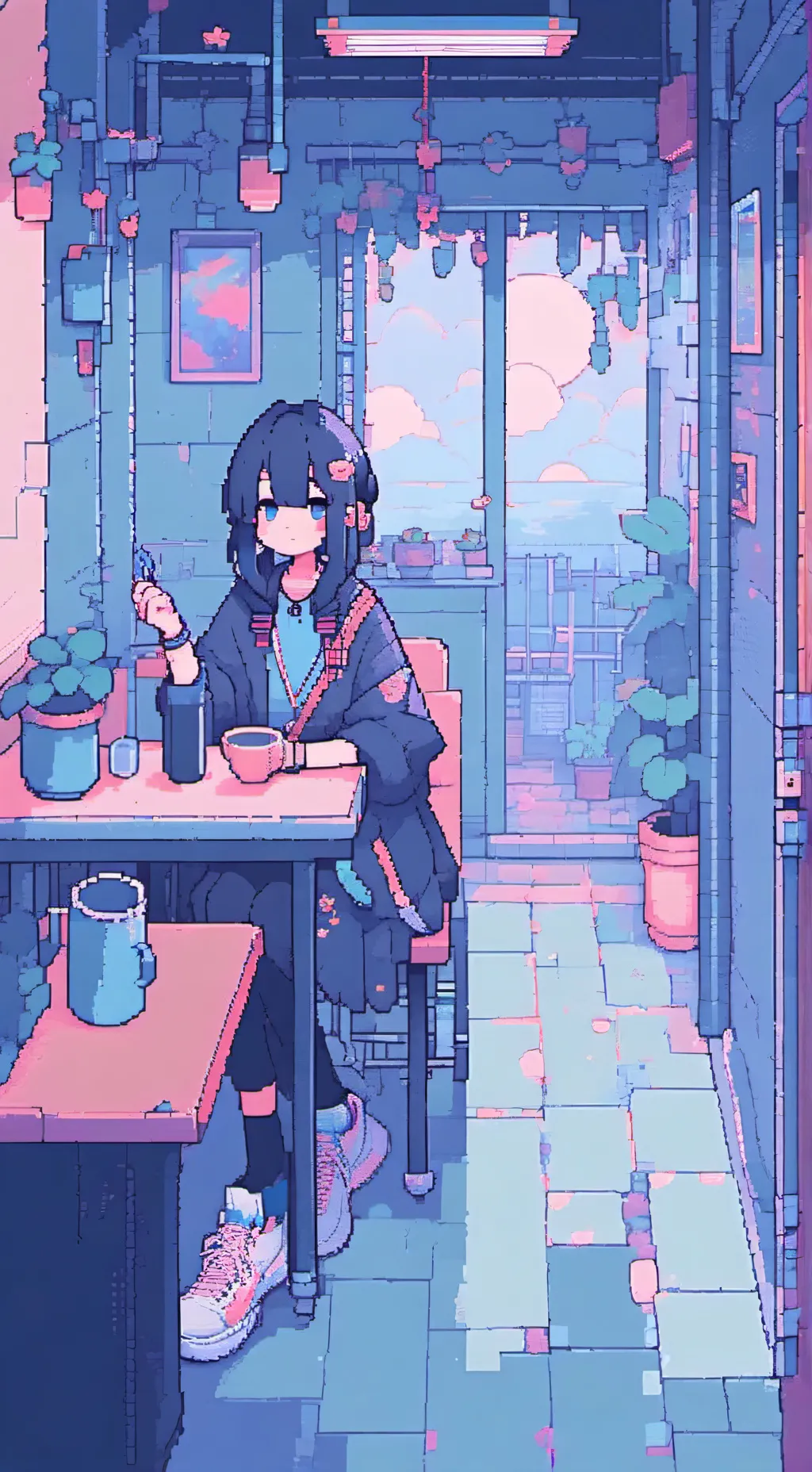 ai character: Pepper vs piggy 3 background