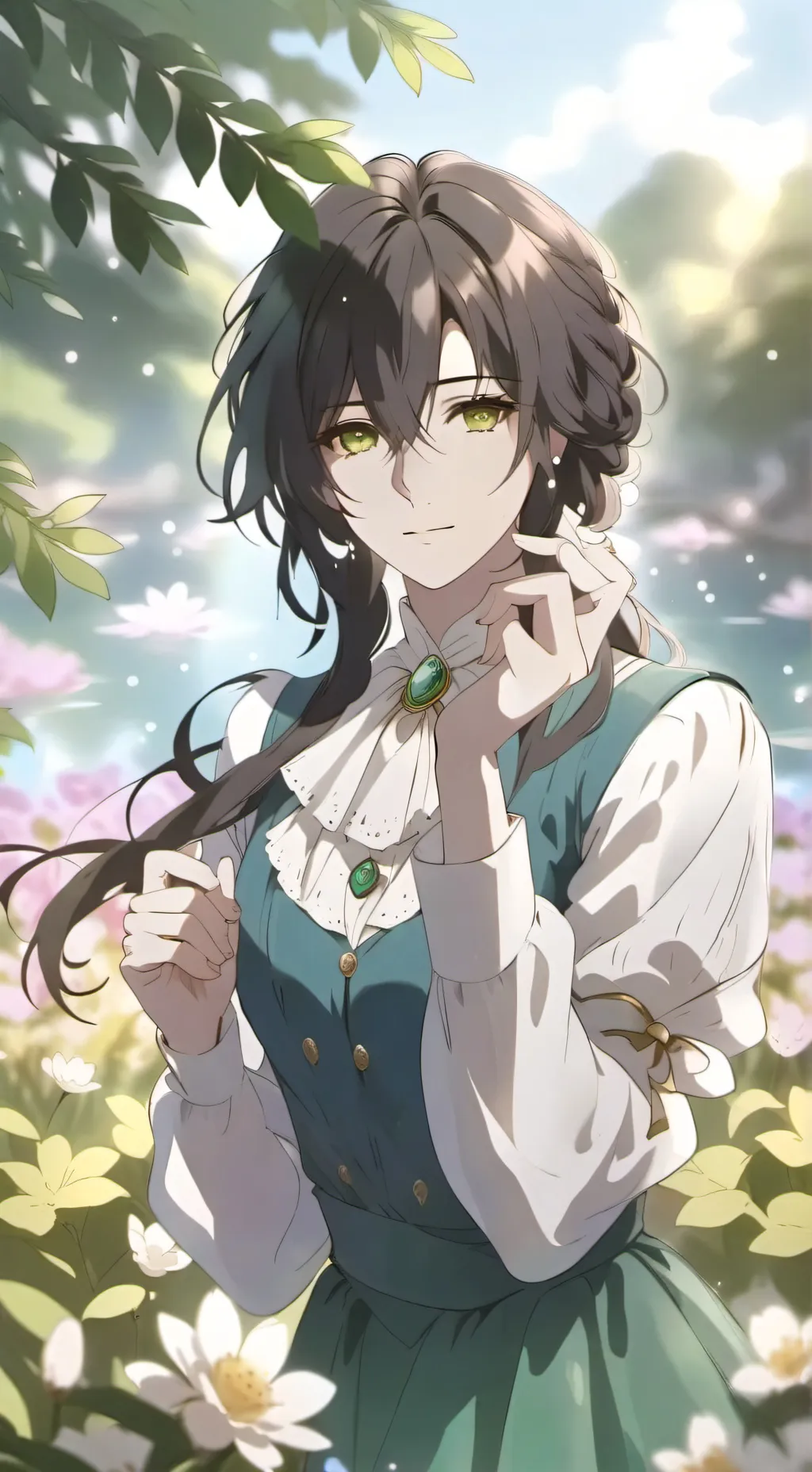 ai character: Liam  background