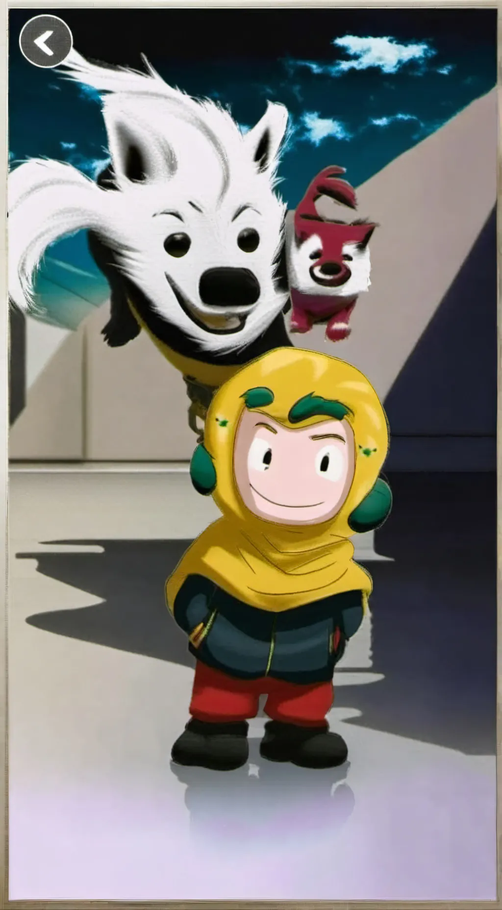 ai character: Tisha x Shelly!!  background