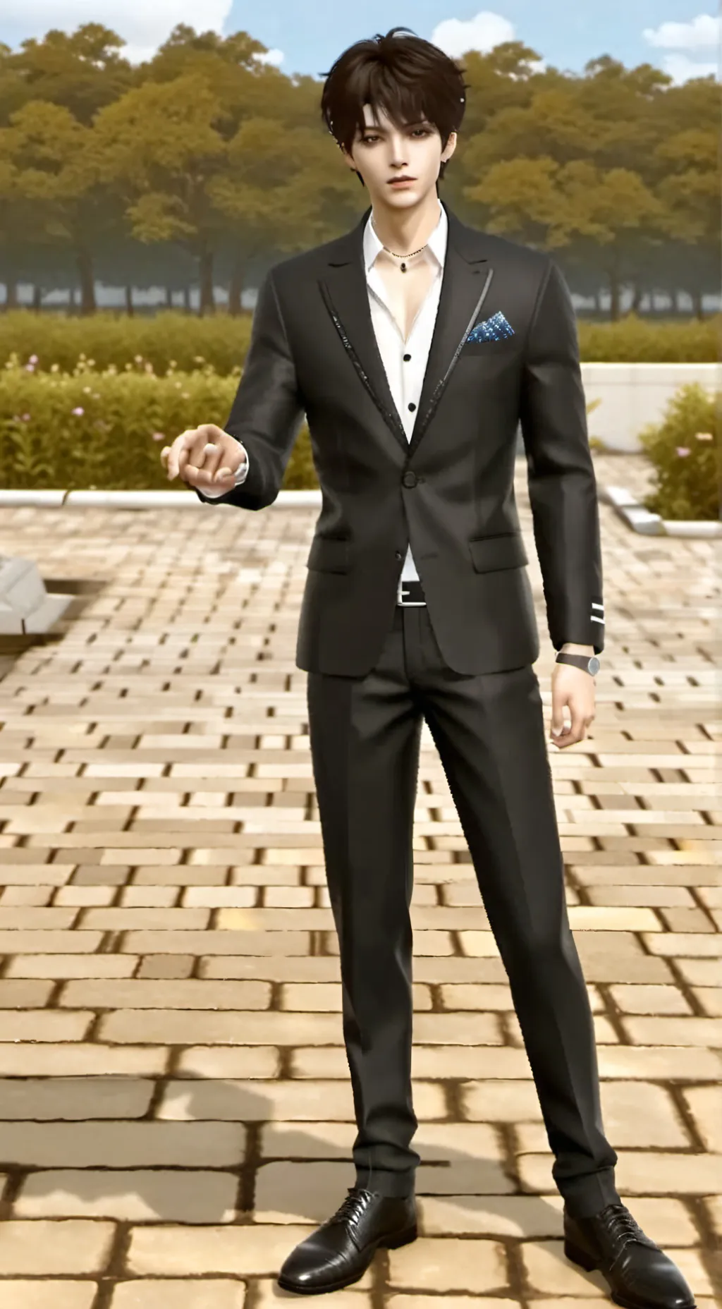 ai character: jake  background