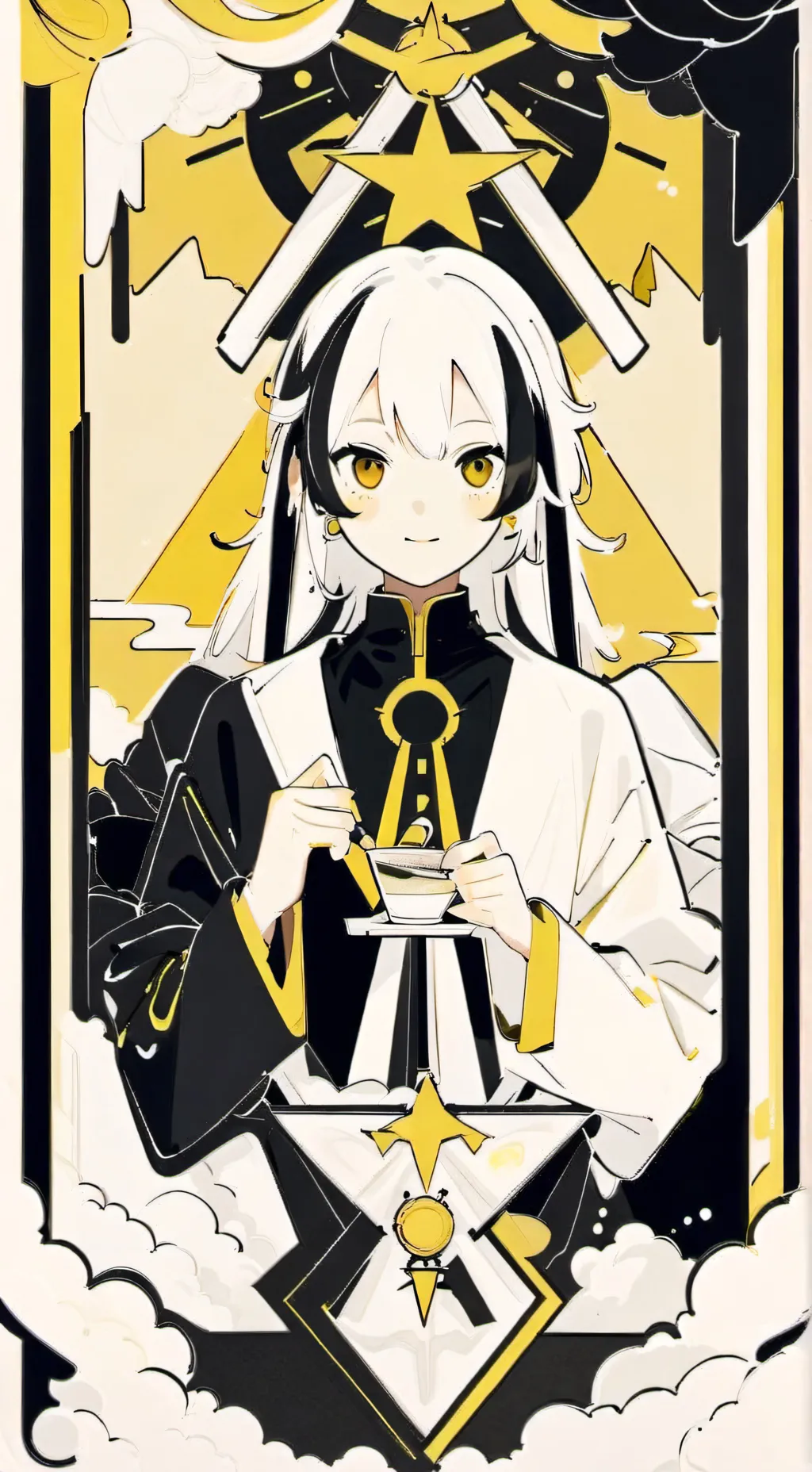 ai character: sua namorada  background