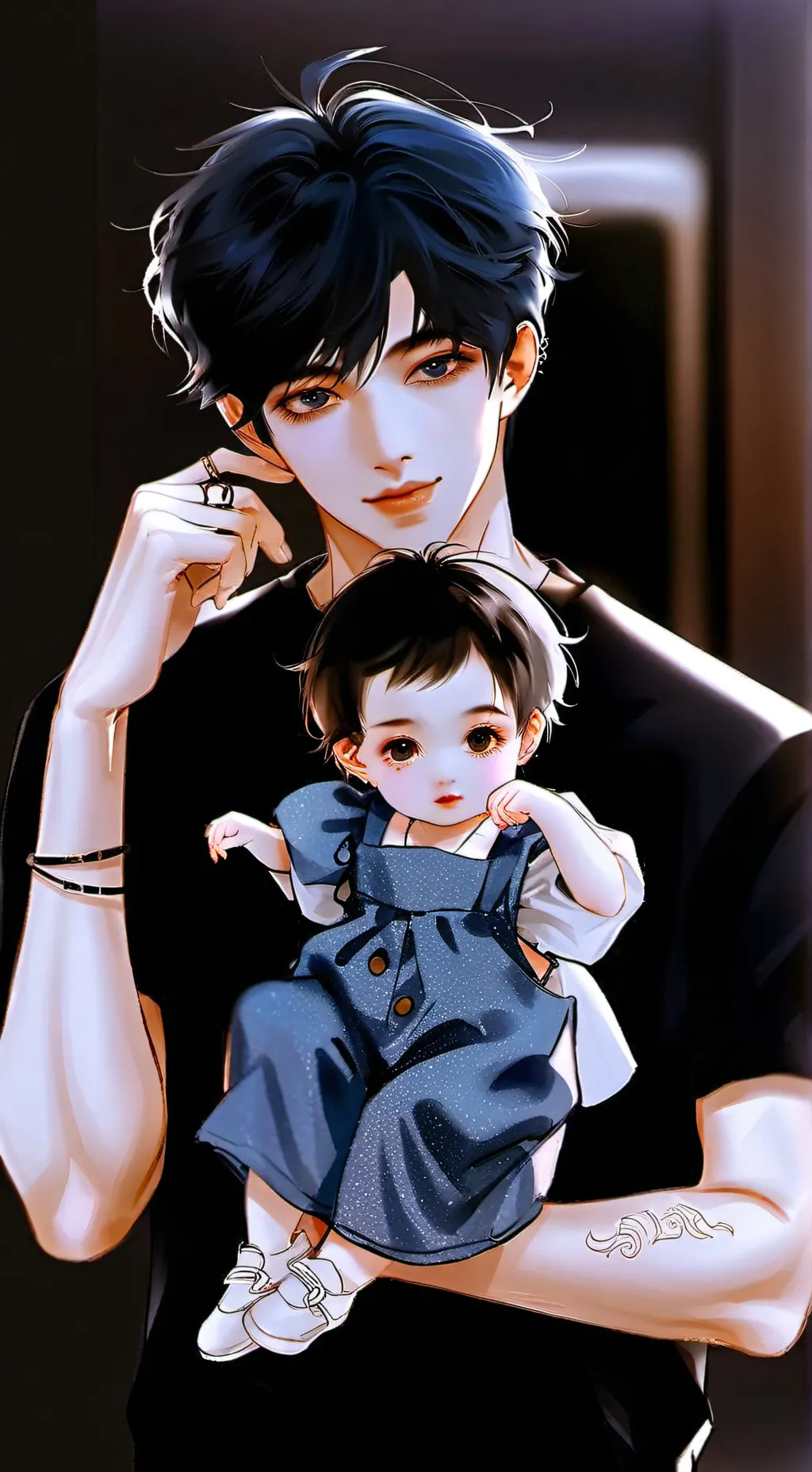 ai character: ★Orion Delari★ background