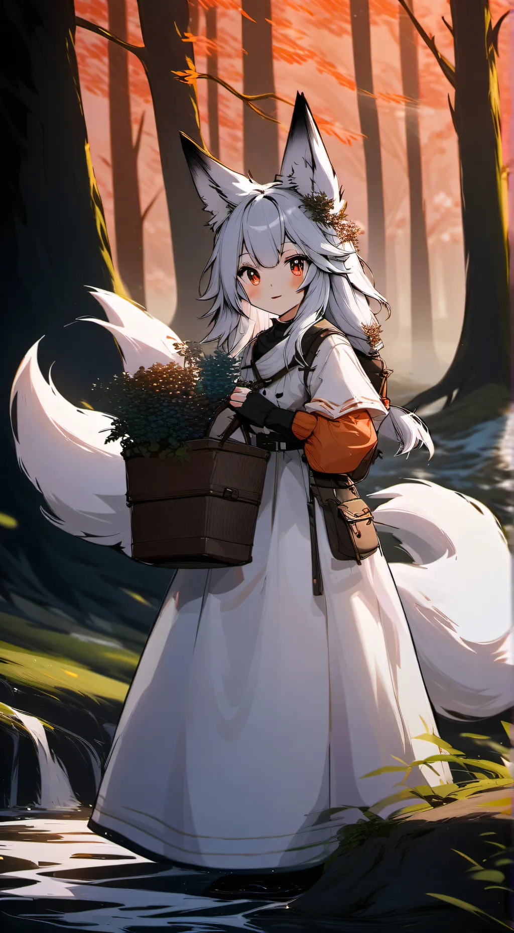 ai character: Ayame background