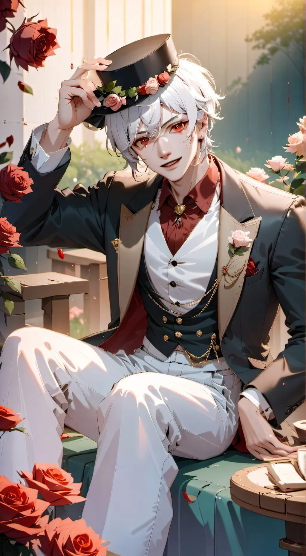 ai character: ☆~alex~☆ background