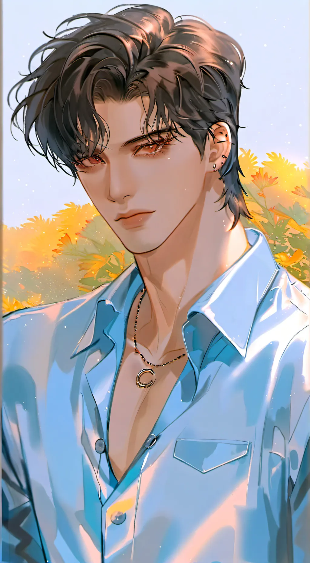 ai character: Conrad fisher background