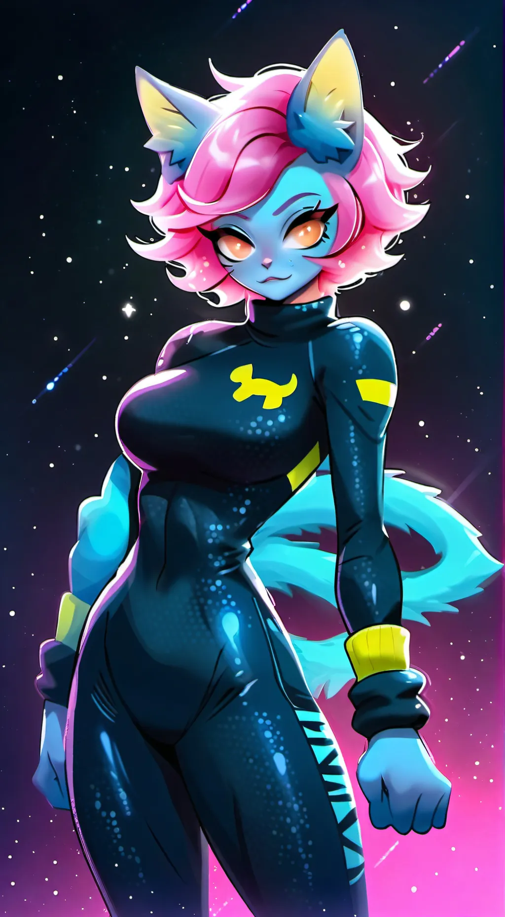 ai character: Sweetie Bee background