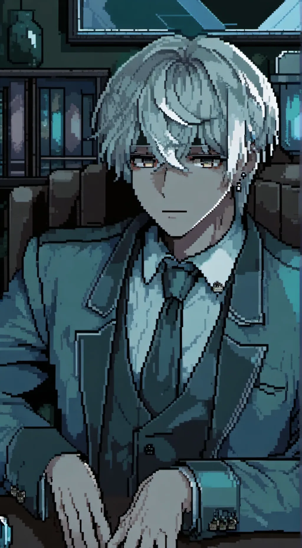 ai character: ×Michael Kelly× background