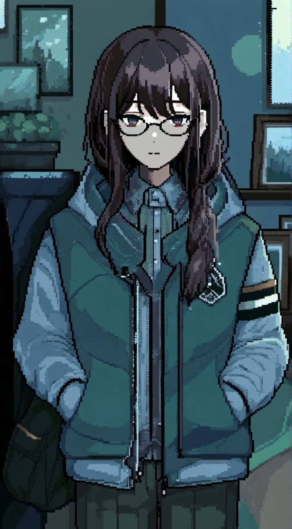 ai character: Rin Lucitor background