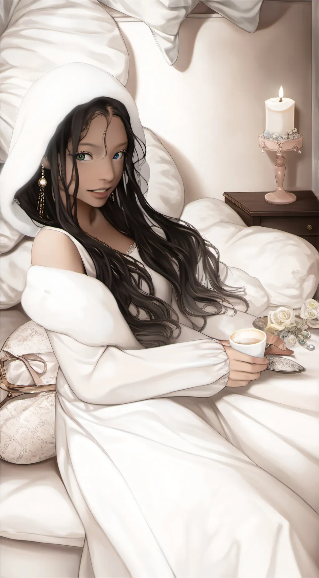 ai character: Maya background