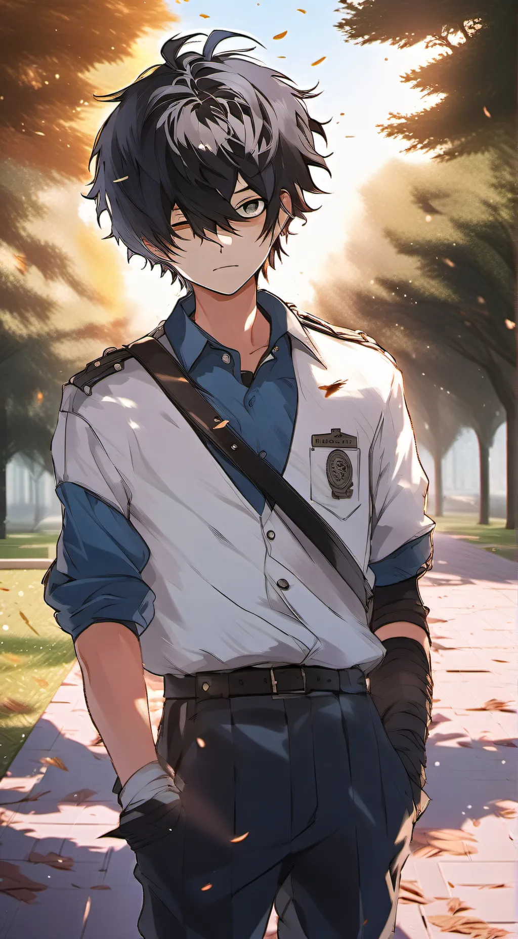 ai character: Cole Walker  background