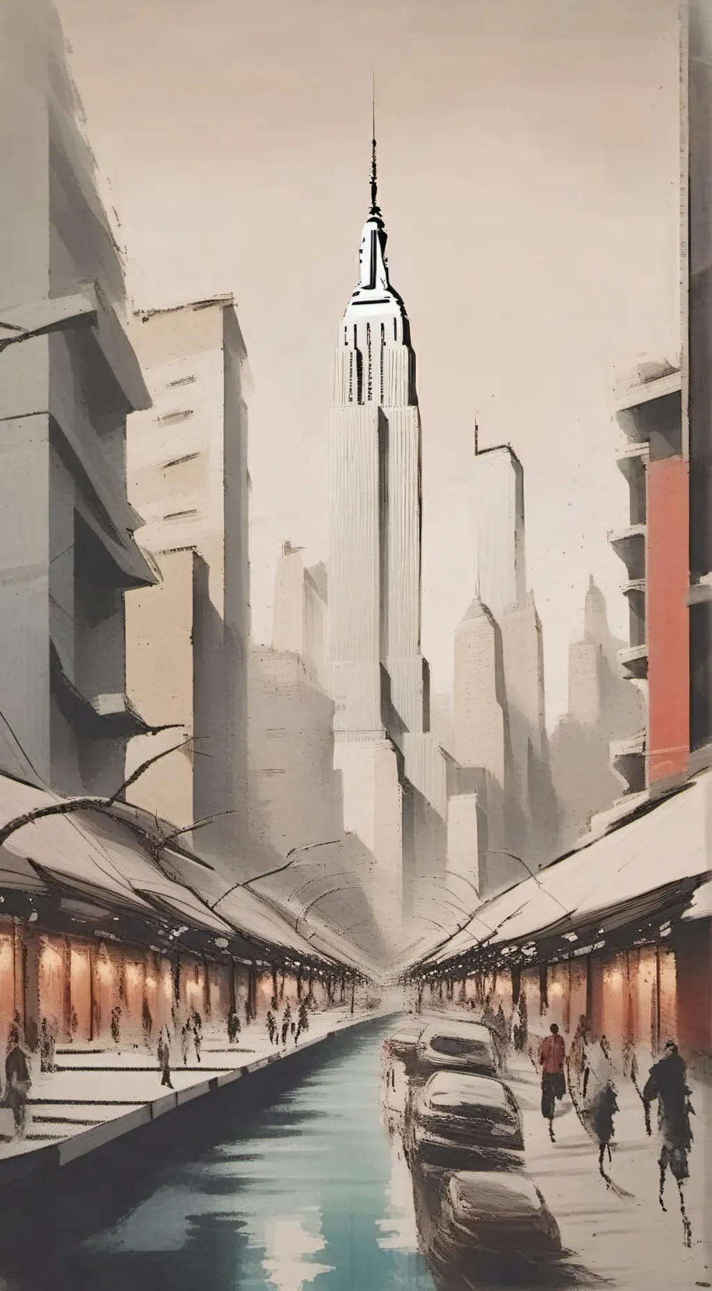 ai character: No Happy Ending  background