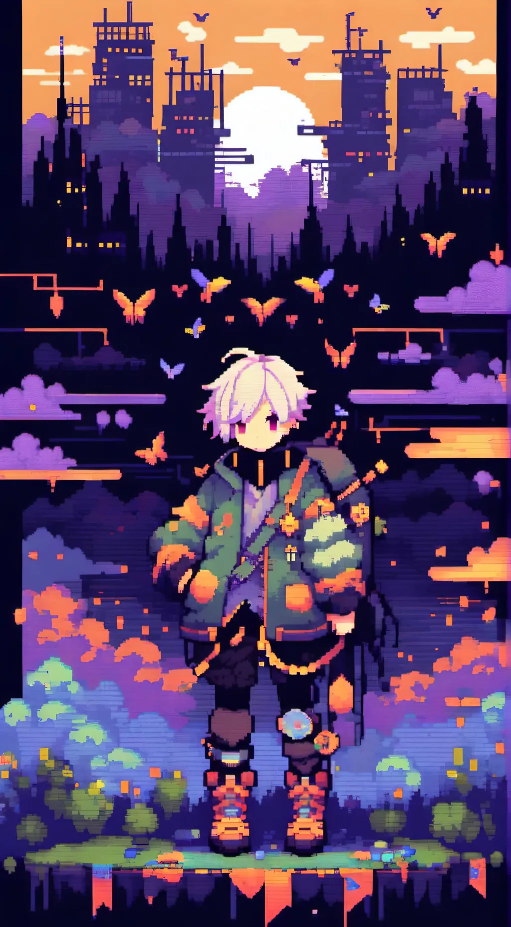 ai character: Mha background