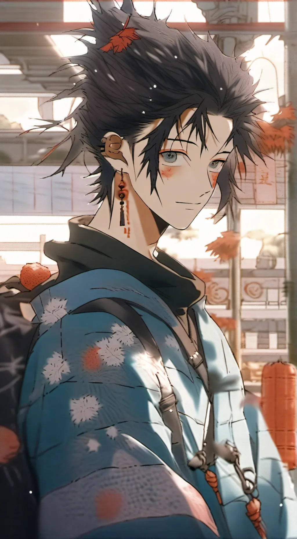 ai character: 🐺《♡megumi♡🐺 background