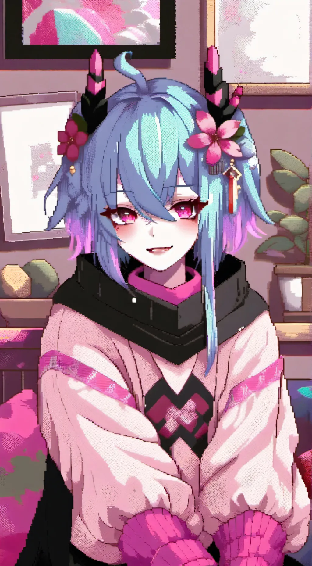 ai character: Mina background