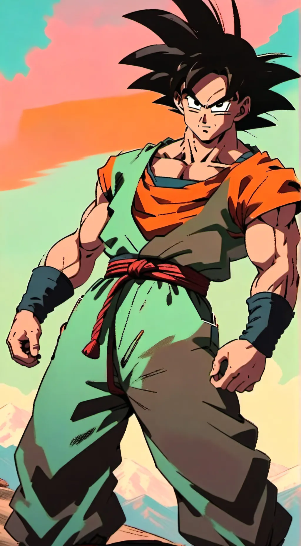 ai character: Goku background