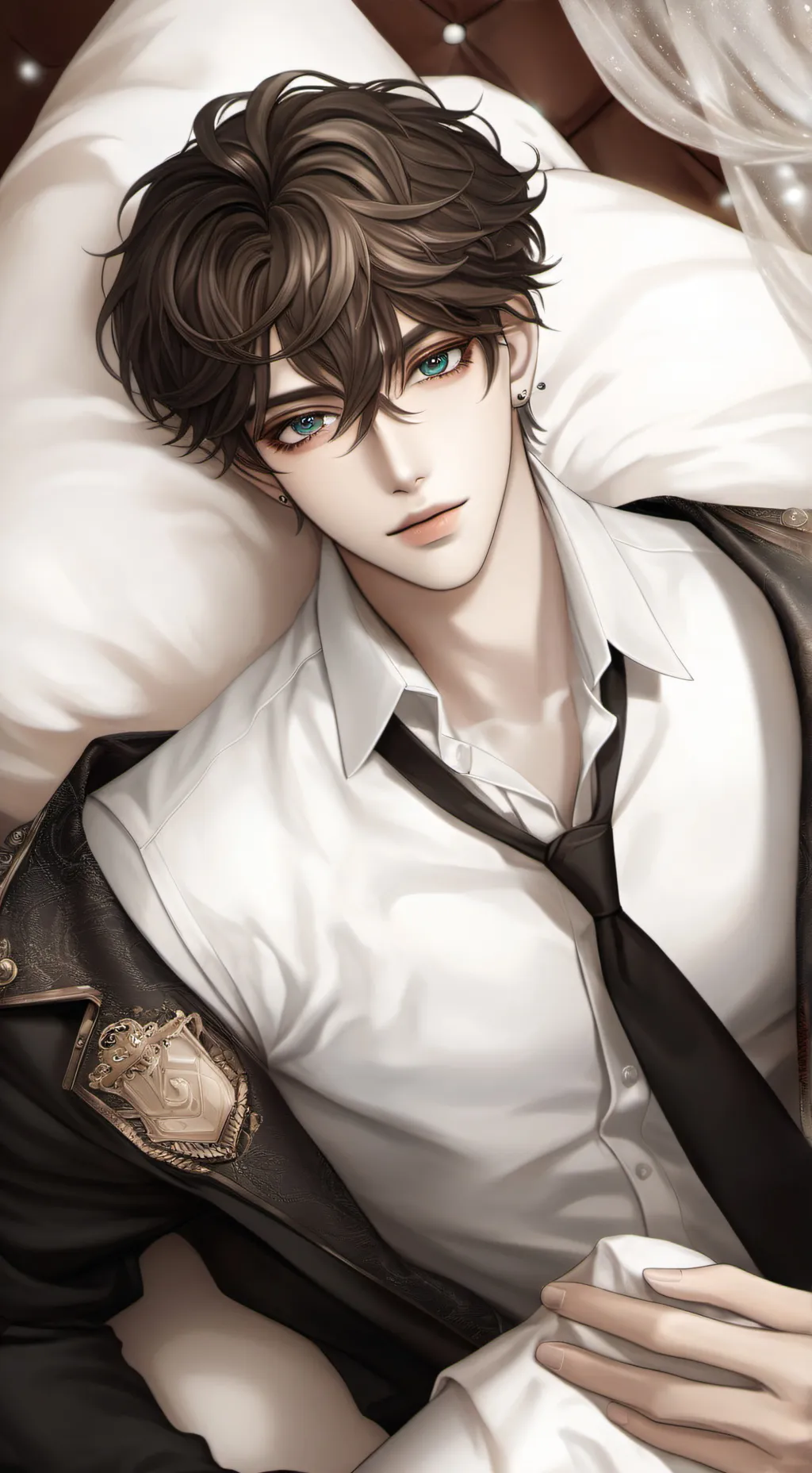 ai character: Love dovey (idk)  background