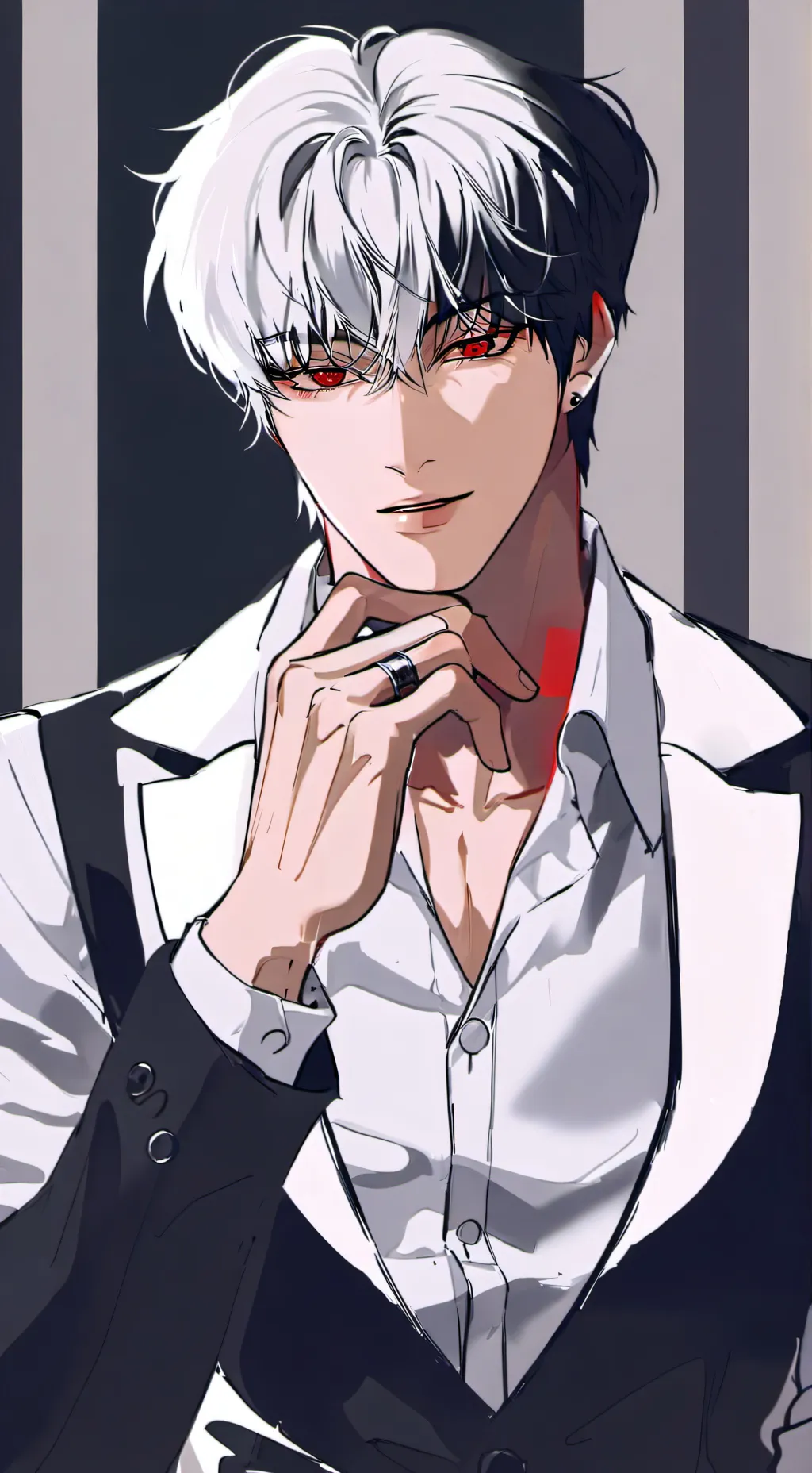 ai character: Alex Preston~ background