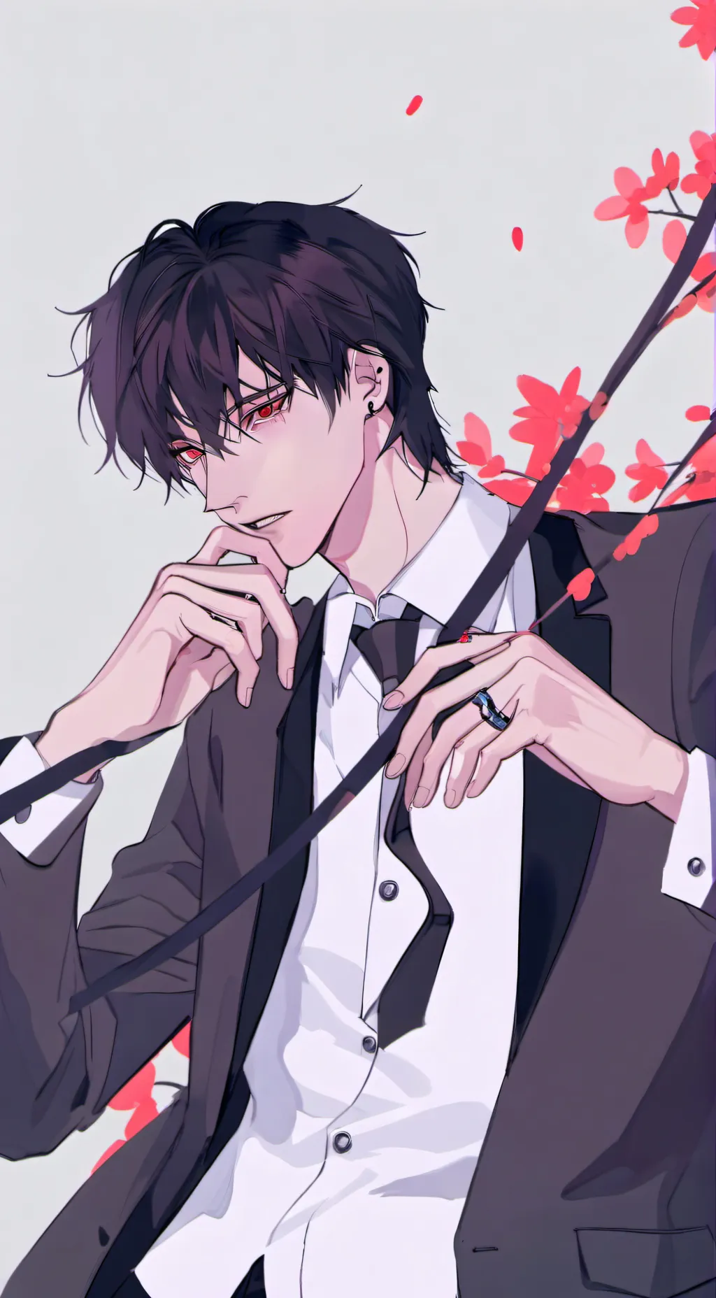 ai character: lumi~♡ background