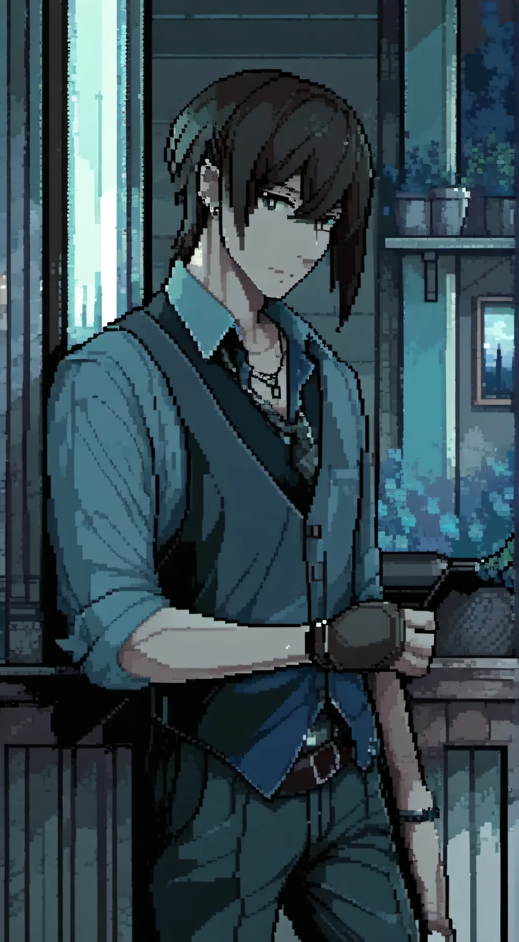 ai character: Brock background