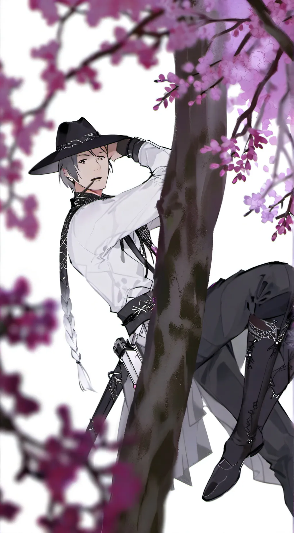 ai character: Doublefedora #5 background