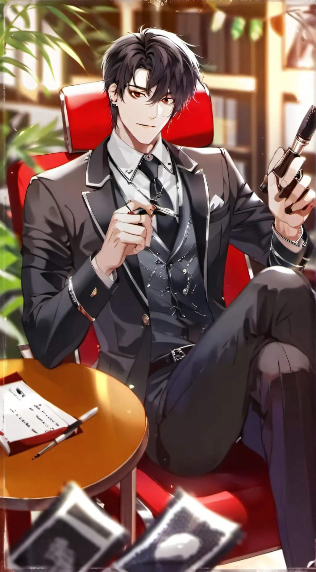 ai character: zach background