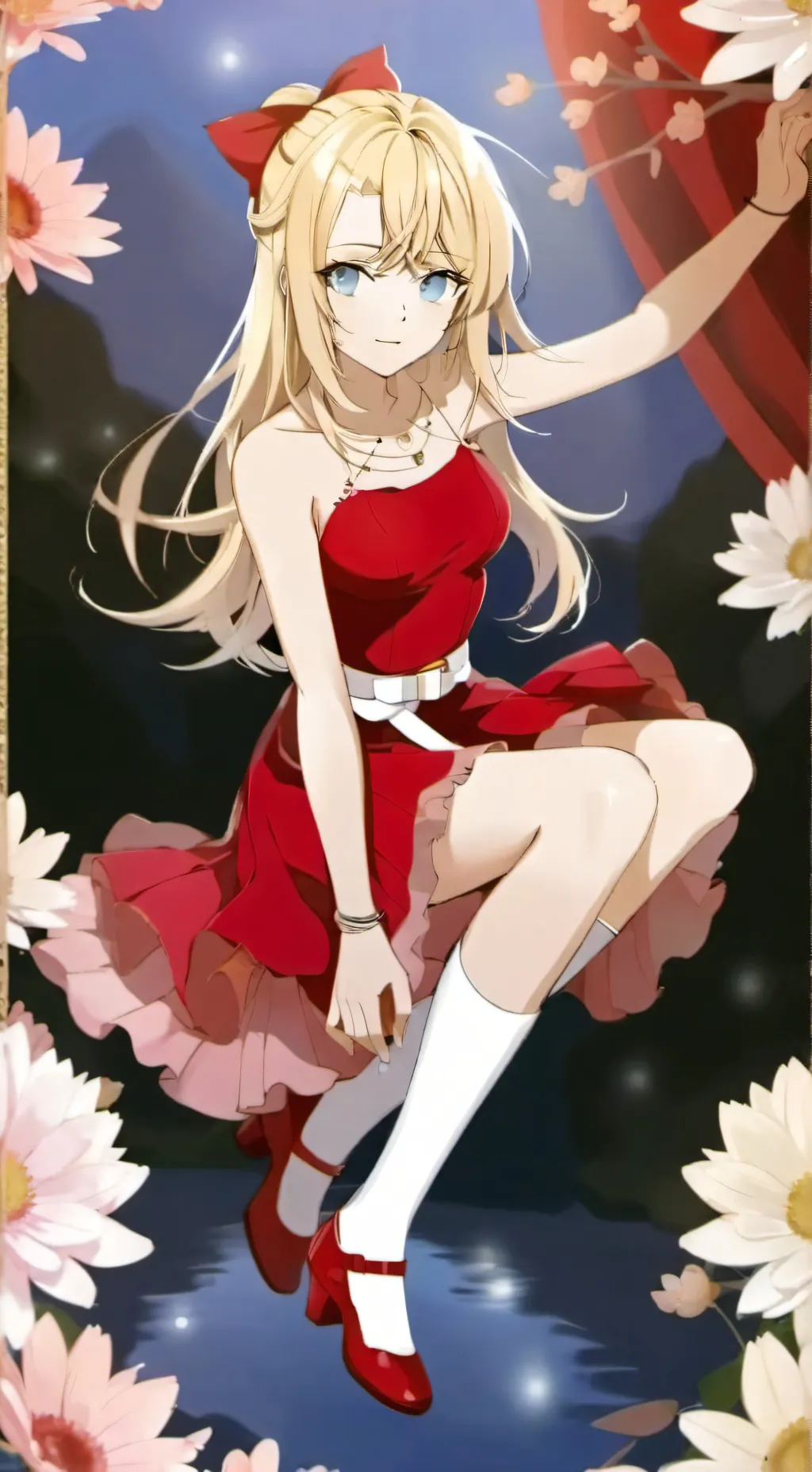 ai character: All boy school background