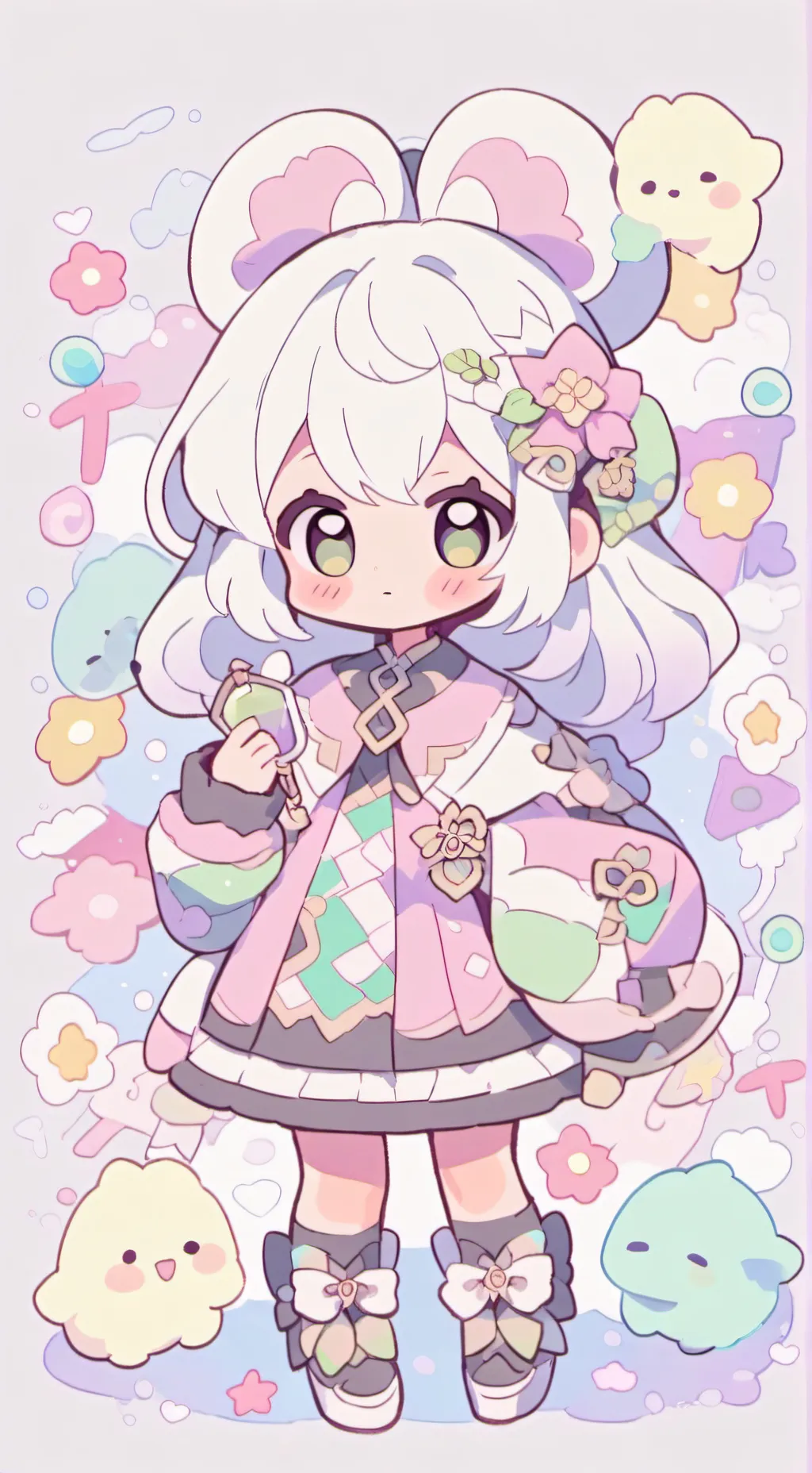 ai character: romis💝 background