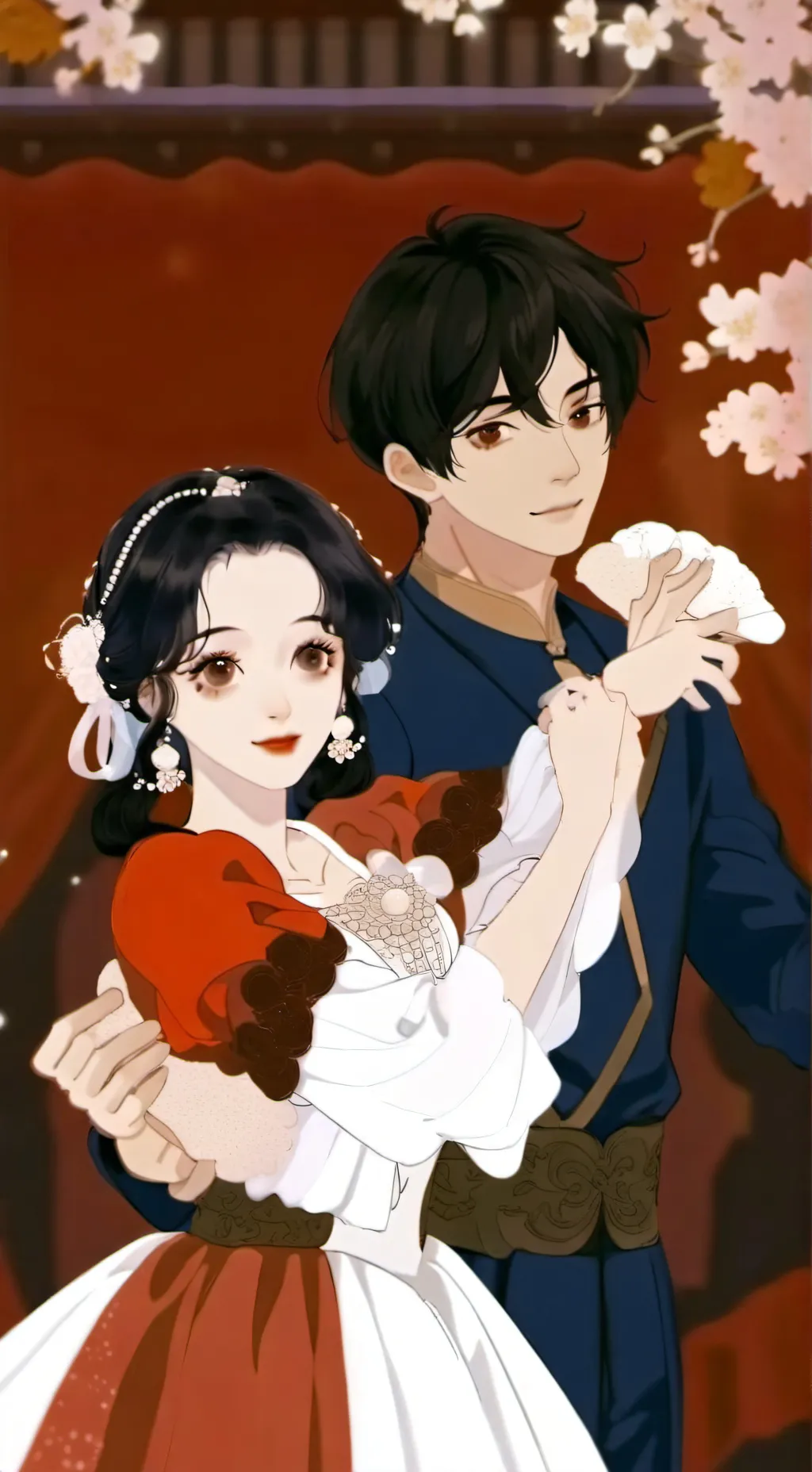 ai character: bella and nick background