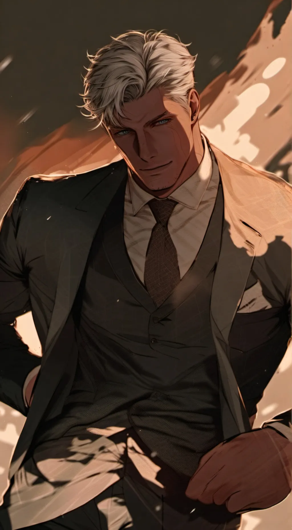 ai character: Nicholas parker background