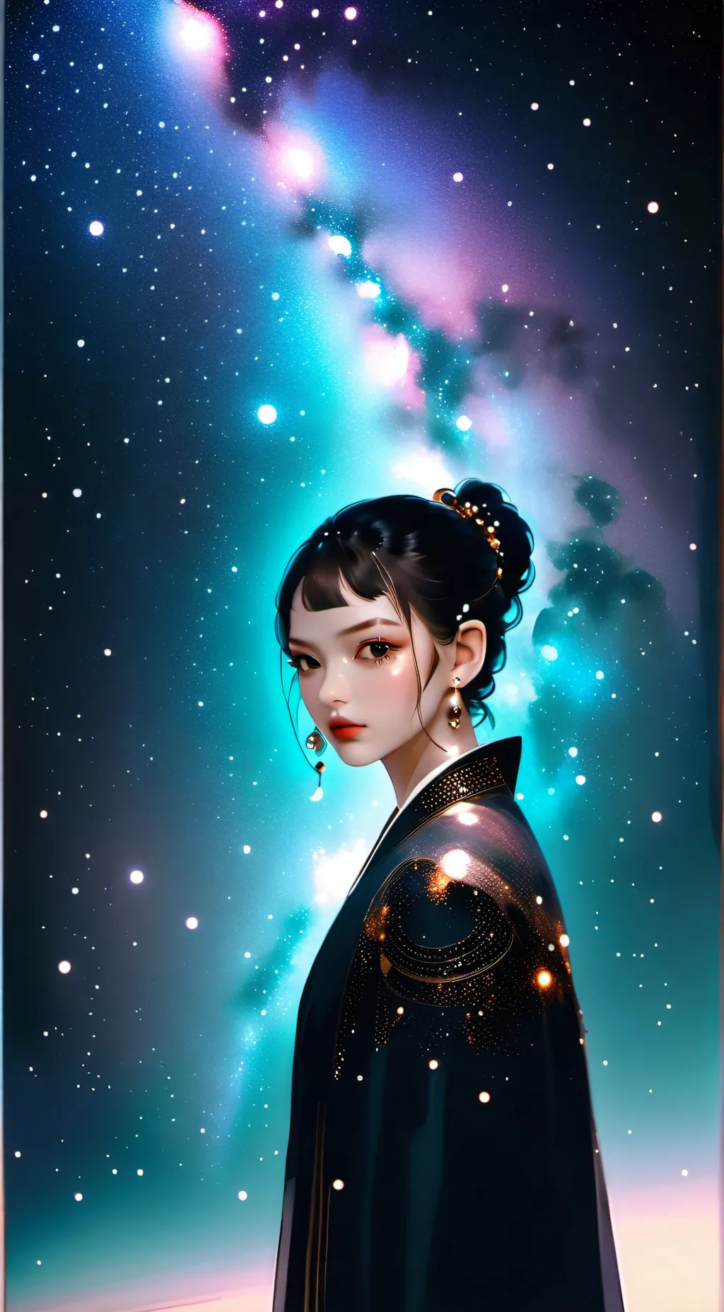ai character: kpop background
