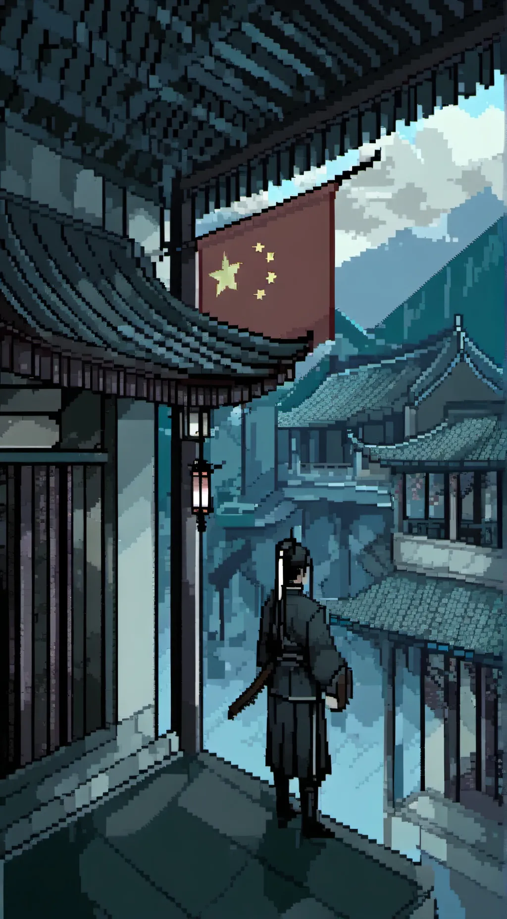 ai character: china ch background