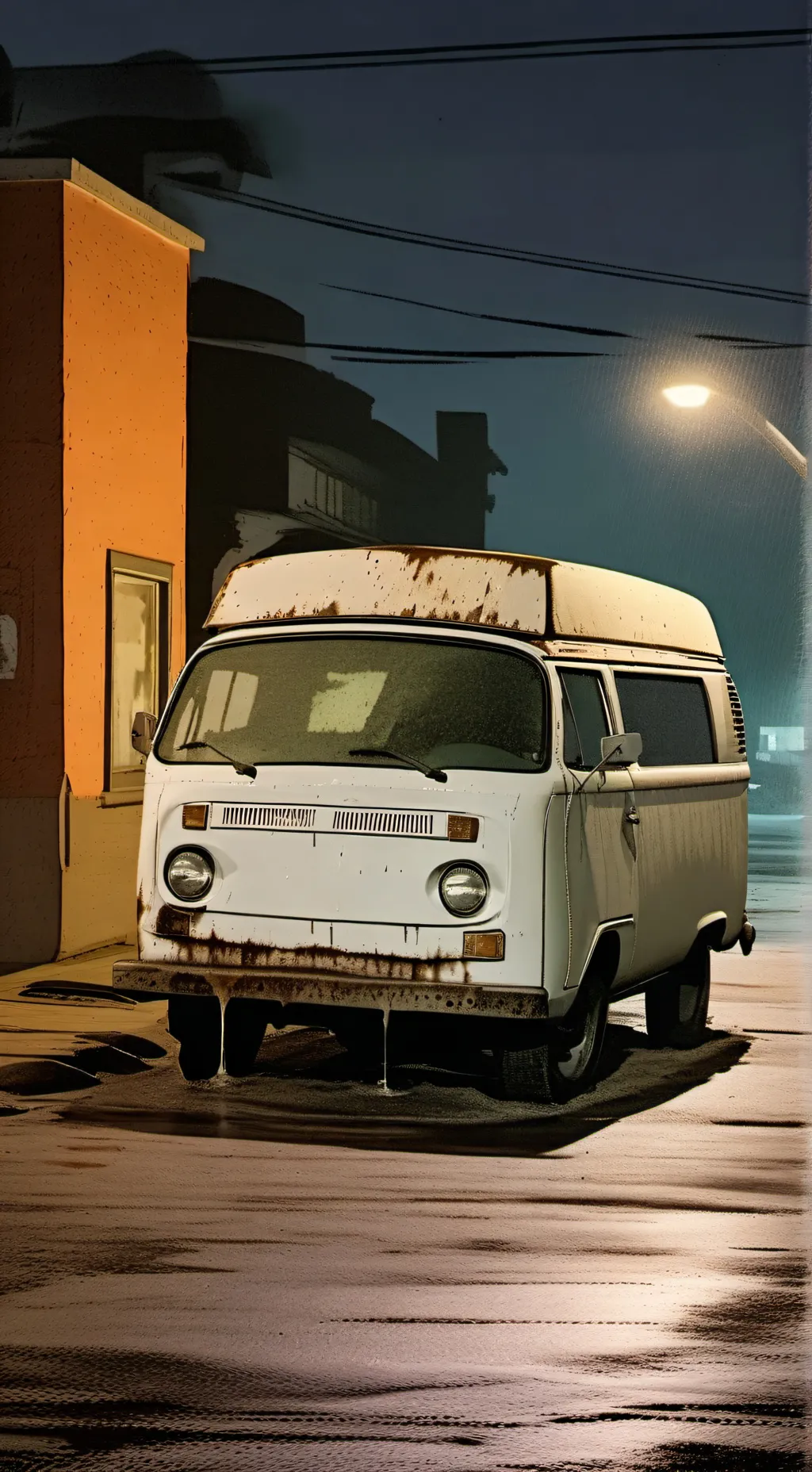 ai character: Creep Van background