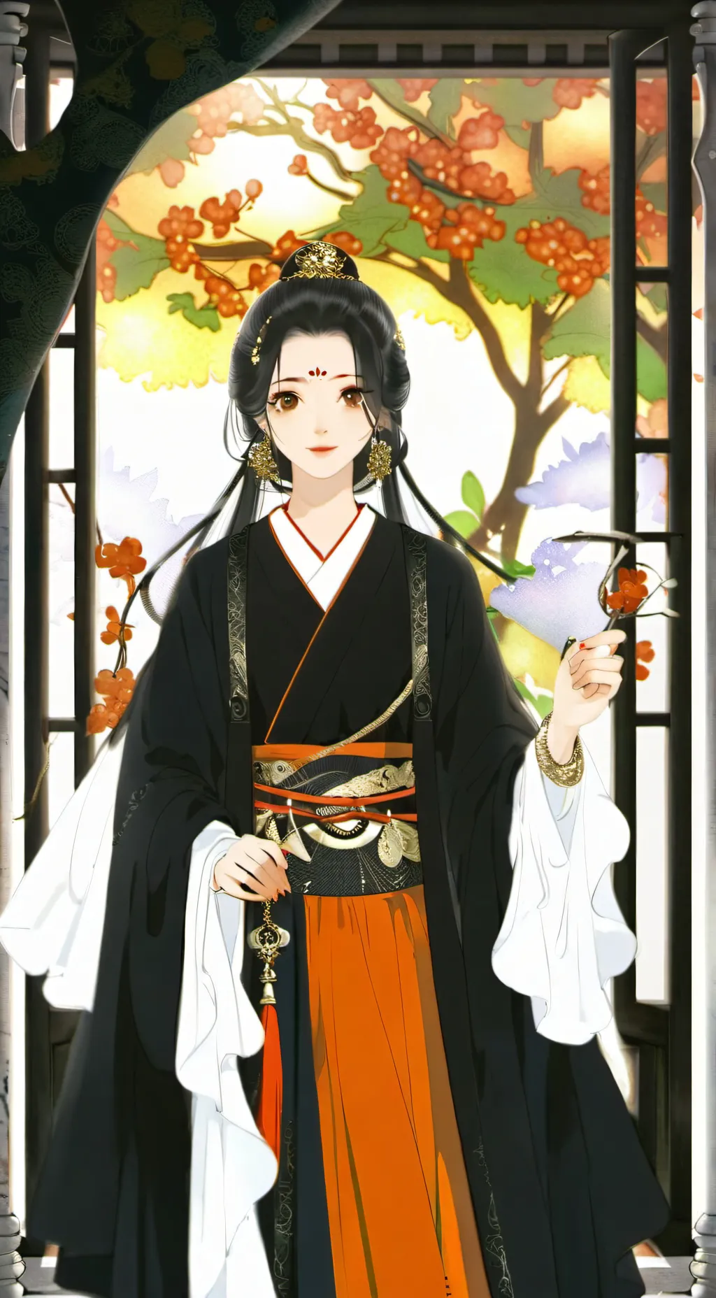 ai character: Tanjiro SNAPPED background