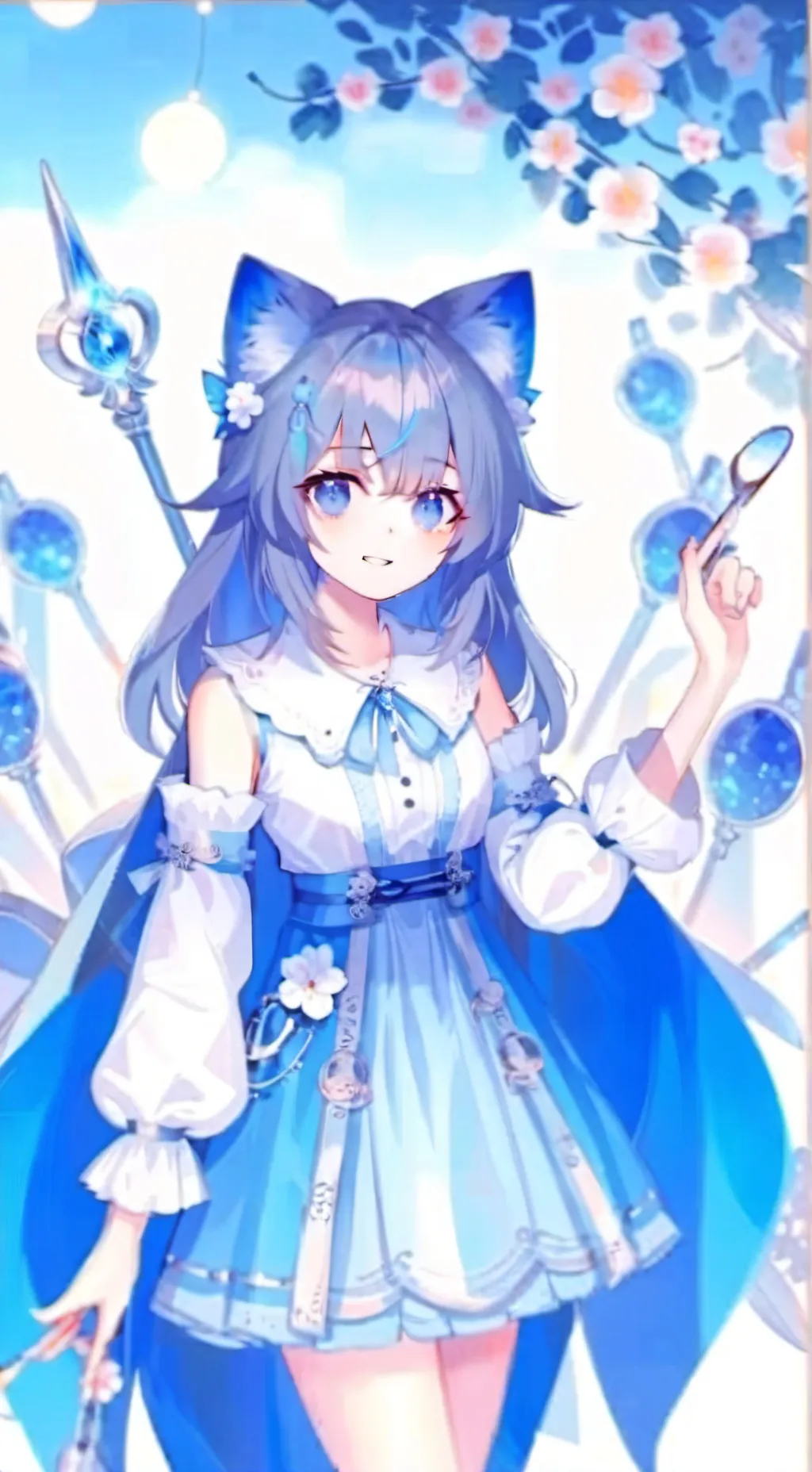 ai character: Aria background