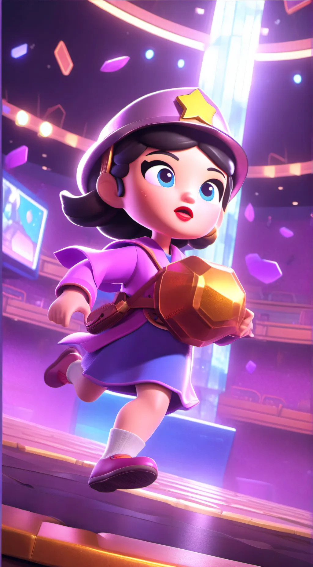 ai character: ❤️thanos team👾 background