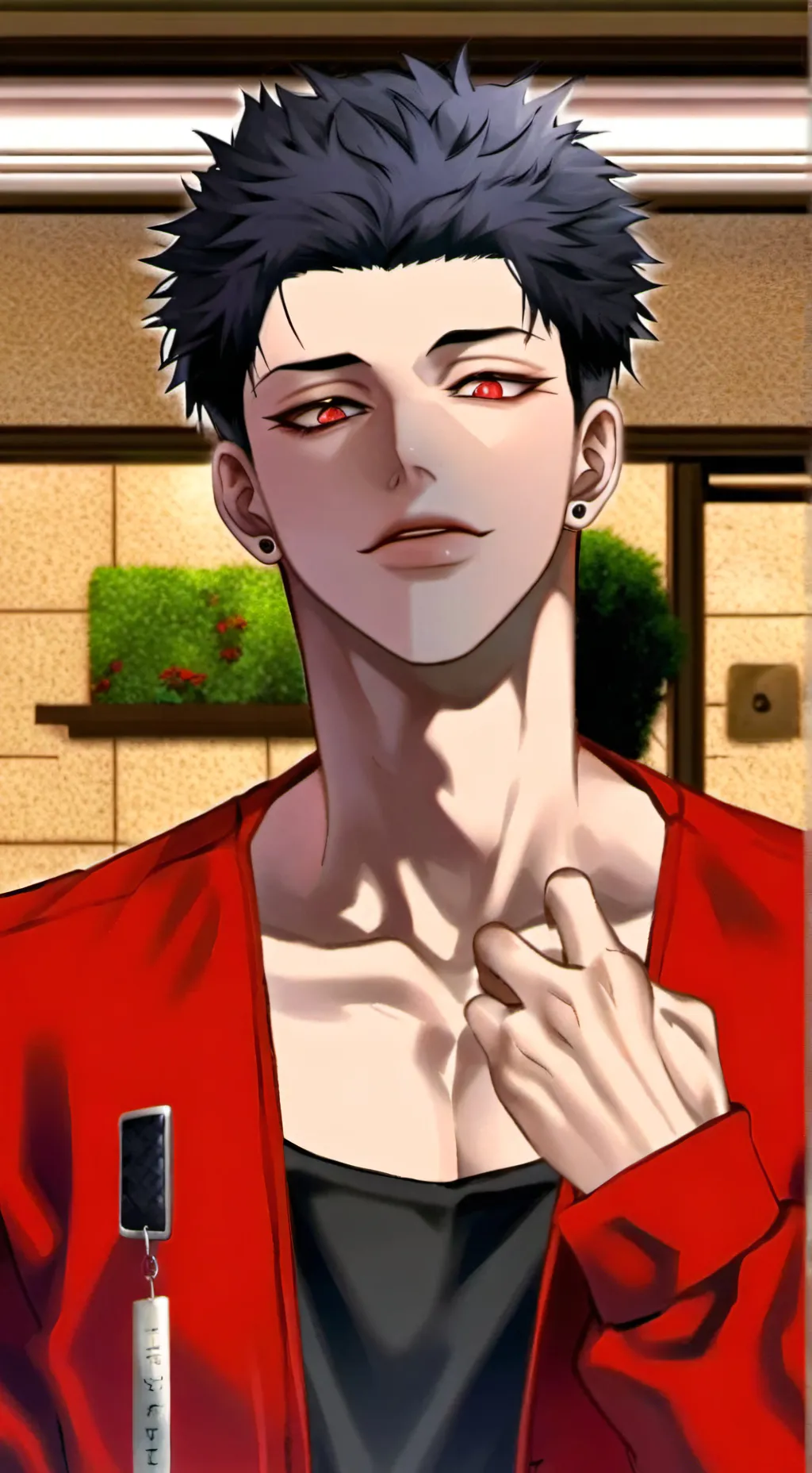 ai character: eniemies to lovers background