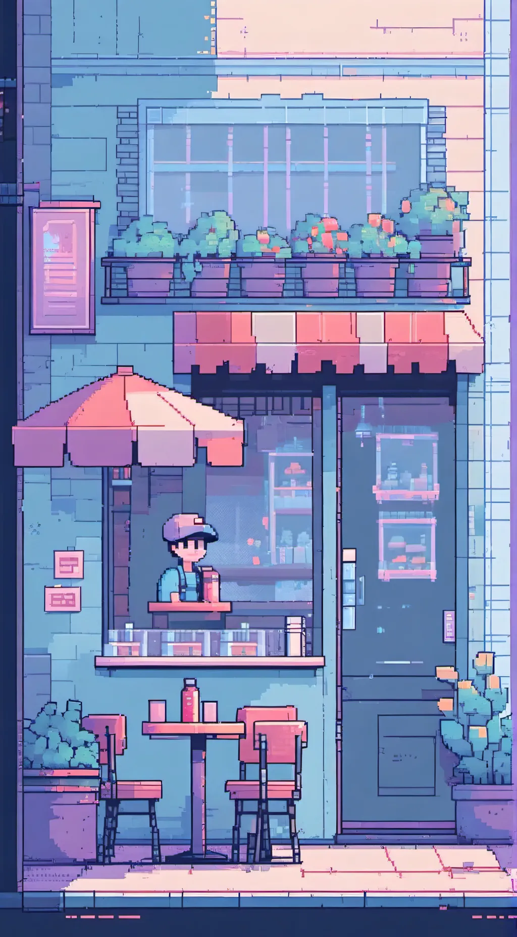 ai character: Michael and cc background