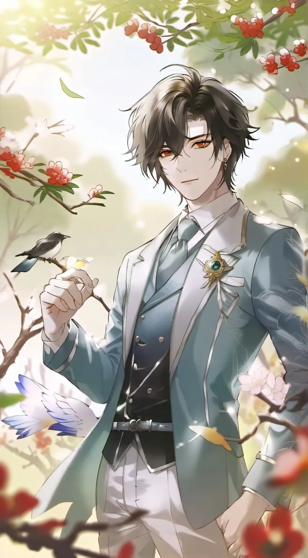 ai character: andy background